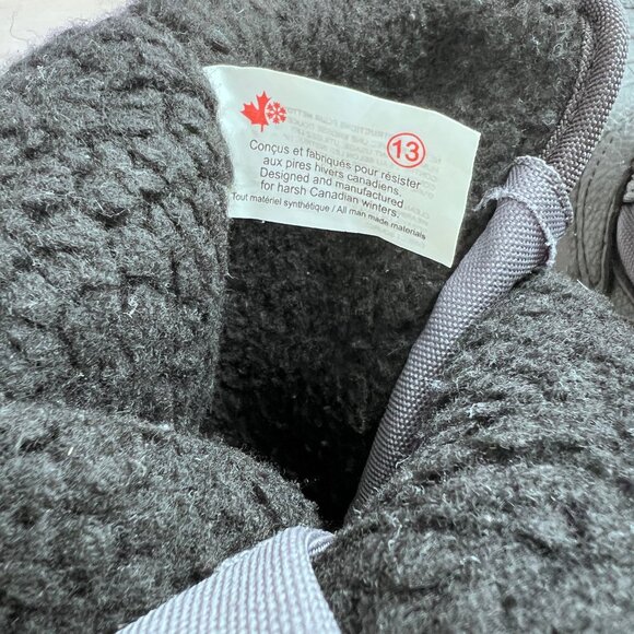 Gray Wolf Boy's Kids Boots Black Size 13 - Picture 4 of 5